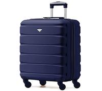 Flight Knight Maletas Rigidas ABS Ligeras de 4 Ruedas, Equipaje de Cabina y de Bodega Aprobadas por Mas de 100 Aerolineas como easyJet, British Airways, RyanAir, Virgin Atlantic, y Emirates