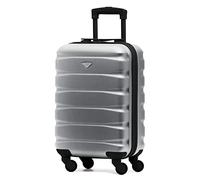 Flight Knight Maletas Rigidas ABS Ligeras de 4 Ruedas, Equipaje de Cabina y de Bodega Aprobadas por Mas de 100 Aerolineas como easyJet, British Airways, RyanAir, Virgin Atlantic, y Emirates