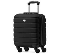 Flight Knight Maletas Rigidas ABS Ligeras de 4 Ruedas, Equipaje de Cabina y de Bodega Aprobadas Por Mas de 100 Aerolineas Como easyJet, British Airways, RyanAir, Virgin Atlantic, Emirates y Muchas Mas