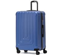 Flight Knight Premium Lightweight Suitcase - Built-In Side Lock - 8 Spinner Wheels - ABS Hard Shell Check In Highly Durable Luggage - Large - 76.5x52x30cm