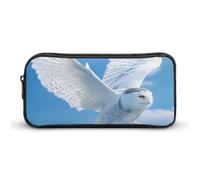 Flight of The Snowy Owl - Estuche para lápices, bolsa de cosméticos, organizador para viajes y oficina