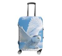 Flight of The Snowy Owl - Funda para equipaje de viaje, lavable, antiarañazos, protector de maleta, Estilo:, L