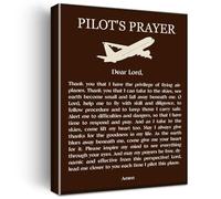 Flight Path Inspiration Canvas - Motivational Sky & Aviation Themed Wall Art with Hopeful Message. Perfect for Pilot, Aircrew Home Office or Travel Lover's Den.(Unframed,16x24inch(40x60cm))