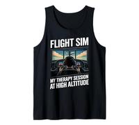 Flight Slim Mi sesión de Terapia a Gran Altura Camiseta sin Mangas
