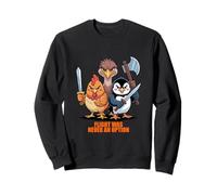 Flight Was Never An Option Fun Bird Psychology Joke Sudadera