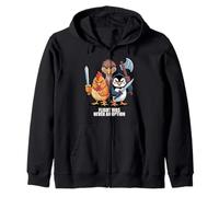 Flight Was Never An Option Fun Bird Psychology Joke Sudadera con Capucha