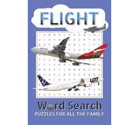 Flight Word Search Puzzle Book: Word Searches With Easy To Read Print About Flight, Aviation, Planes And More | 6x9 inches, 110 pages, 50+ Puzzles ... Gift for Vacations, Holidays and Free Times