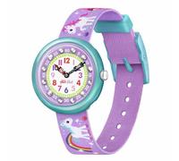 Flik Flak Reloj Analógico de Cuarzo para Niña con Correa de Tela - FBNP033
