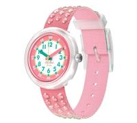 Flik Flak Reloj de cuarzo para niña, color verde, de origen biológico, impermeable, color melón brillante