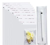 Flimflim Bolsas Celofán Transparente, 16x23 cm 100pcs para A5