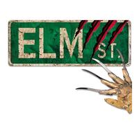 flinelife Cartel de metal con diseño de Elm Street, 16 x 6 pulgadas, perfecto para los amantes de las películas de terror