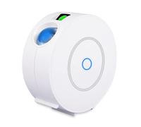 FlinQ Proyector de cielo estrellado inteligente - Lámpara Galaxy - Luz nocturna para niños - Controlable con aplicación - Blanco