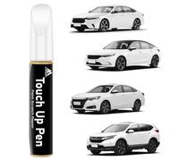 flintronic 12 ml Reparador Arañazos Coche, 369 Blanco Pluma De Retoque Del Coche Compatible con Re-nault, Quita Arañazos CochE, Rotulador ArañazoS Coch-e, para Retoque y Reparación de Pintura