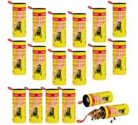 Flintronic 18PCSAtrapa Moscas Adhesivo Trampa Moscas Fruta, Papel Fly Catcher, Atrapa Moscas Tiras Atrapamoscas Atrapa Mosquitos, Exteriores No Tóxico, para Interiores