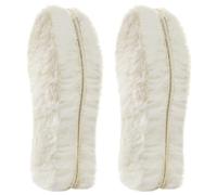Flintronic 2 pares Plantillas Extra Gruesas de Lana, Plantillas Térmicas de Invierno, Súper Suave y Confort Plantilla de Lana, Unisexo Adultos AlmohadillasCálidas de Felpa Gruesas de Zapatos, EU 39