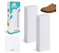 flintronic 2 Piezas Suede Eraser, Limpiador Zapatos Ante, Borrador Limpiador para Nubuck, Nobuck, Zapatos y Bolsos