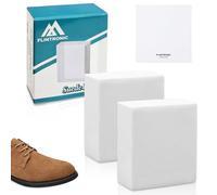 flintronic 2 Piezas Suede Eraser, Limpiador Zapatos Ante, Borrador Limpiador para Nubuck, Nobuck, Zapatos y Bolsos