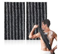 Flintronic 2PCS African Net Sponge, 100CM Exfoliating Net, for Bathing & Deep Body Exfoliating, Stretchable Bath Sponge for Back Scrubber, Foot, Joint