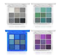 Flintronic 4PCS Eyeshadow Palette, Altamente Pigmentados 36 Colores Brillantes y Mate, Waterproof Paleta De Sombra de Ojos con Colores de Larga Duración