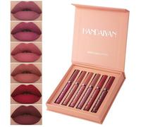 Flintronic 6pcs Pintalabios Mate de Larga Duración, Pintalabios Líquido, Barras de Labios Lipstick Impermeable Kit, Sin Transferencia, Infaillible Matte Resistance