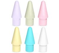 flintronic 6PCS Puntas Compatible con Apple Pencil 1 y 2 Generación, Puntas de Lápiz de Apple iPad Pro, Puntas para el Apple Pencil para iPad Pro Ipencil, Color Macarrón