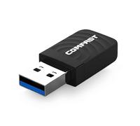 flintronic Adaptador WiFi USB para PC, Receptor WiFi USB 3.0, Doble Banda 5/2.4GHz Dongle Antena, USB WiFi de 1300 mbps para PC, Compatible Windows 11/10 / 8.1/8 / 7 und Mac OS X 10.11-10.15, MU-MIMO