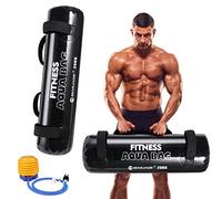 flintronic Aqua Bags Bolsa de Agua para Fitness, Transparant Ultimate Estabilidad Waterbag Alternativa Ajustable Power Bag, para Entrenamientos de Abdominales y Equilibrio - Portátil(MAX 55 lbs)