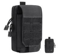 flintronic Bolsa Cintura Táctica, Pouch Molle EDC 1000D Nylon, Multifuncional Riñonera Cintura Hombre, para Herramientas Pequeñas de Multiusos Teléfono Móvil al Aire Libre Deportes Senderismo Camping