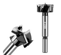 Flintronic Brocas forstner, 32 mm Brocas forstner para Madera, Broca Forstn-er de Acero de Tungsteno, Broca Para Madera de Dientes Múltiples con Eje Redondo,para Made-ra,Made-ra Dura,Tableros de Fibra