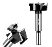 Flintronic Brocas forstner, 40 mm Brocas forstner para Madera, Broca Forstn-er de Acero de Tungsteno, Broca Para Madera de Dientes Múltiples con Eje Redondo,para Made-ra,Made-ra Dura,Tableros de Fibra