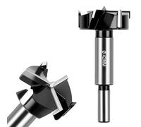 Flintronic Brocas forstner, 42 mm Brocas forstner para Madera, Broca Forstn-er de Acero de Tungsteno, Broca Para Madera de Dientes Múltiples con Eje Redondo,para Made-ra,Made-ra Dura,Tableros de Fibra