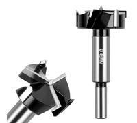 Flintronic Brocas forstner, 45 mm Brocas forstner para Madera, Broca Forstn-er de Acero de Tungsteno, Broca Para Madera de Dientes Múltiples con Eje Redondo,para Made-ra,Made-ra Dura,Tableros de Fibra