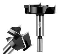 Flintronic Brocas forstner, 60 mm Brocas forstner para Madera, Broca Forstn-er de Acero de Tungsteno, Broca Para Madera de Dientes Múltiples con Eje Redondo,para Made-ra,Made-ra Dura,Tableros de Fibra