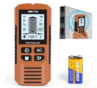 Flintronic Detector Cables y Tuberias, 7 en 1 Detector Cables Pared, Detect-or de Metales Pared con Pantalla LCD, Localizador de Línea, para Pared Madera/Metales Ferrosos/Metales No Ferrosos/Cabl-es