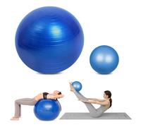 flintronic Fitness Pelota de Ejercicio y Pilates, 65/25cm Fitball, Pilates, Embarazo y Sentarse, Equilibrio, Entrenamiento, Incluye Caja de Color, Manual de Instrucciones, Bomba de Aire