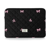 flintronic Funda Portátil de 14 Pulgadas, Funda Ordenador Portátil, Organizador Multifuncional para Portátil, con Diseño De Flores, Compatible con MacBook, Acer, ASUS, HP, DELL, Huawei, Lenovo