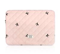flintronic Funda Portátil de 15,6 Pulgadas, Funda Ordenador Portátil, Organizador Multifuncional para Portátil, con Diseño De Flores, Compatible con MacBook, Acer, ASUS, HP, DELL, Huawei, Lenovo
