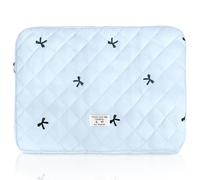 flintronic Funda Portátil de 15,6 Pulgadas, Funda Ordenador Portátil, Organizador Multifuncional para Portátil, con Diseño De Flores, Compatible con MacBook, Acer, ASUS, HP, DELL, Huawei, Lenovo