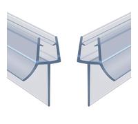 flintronic Goma para Mampara de Ducha, 2 PCS 80CM Junta Para Mampara de Ducha con ajuste perfecto para puertas de 4-6 mm, Ajustable Goma mampara ducha, Perfil de mampara fácil instalar