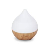 Flintronic Humidificador Ultrasónico y Difusor de Aromas, 100 ml Difusor de Aceites Esenciales, Apagado Automático Sin Agua y Temporizador, 7 Colores LED, Luz de Noche para Bebés