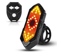 flintronic Luz Trasera LED de Bicicleta Recargable por USB, Luz LED de Control Remoto Señal de Giro, Luz de Bicicleta Impermeable de Alto Brillo, para Bicicleta de Carretera de Montaña, 5 Modos