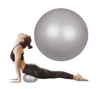 flintronic Pelota de Yoga, Mini Pelota de Pilates, 25 cm / 9,4 Pulgadas, Fitness, Pilates, Embarazo y Sentarse, Fitball, Equilibrio, Entrenamiento, Hinchador Incluido