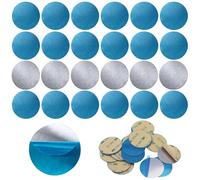 flintronic Placas de Metal Autoadhesivas, Placa de Metal para Imanes, Placas de Metálicas con Adhesivo Redondas, para Soporte Teléfono Movil Coche Magnético, Figuras Tonie