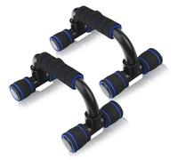 flintronic Soporte para Flexiones, Incline-Press Push up Bars Stand, Skid-Resistant Mango de Espuma para Entrenamiento de Brazos, Pecho Y Hombros Gimnasio Ejercicio de Entrenamiento En Casa - Azul