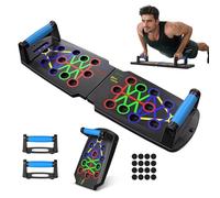 flintronic Soporte para Flexiones, Incline-Press Push up Bars Stand, Skid-Resistant Mango de Espuma para Entrenamiento de Brazos, Pecho Y Hombros Gimnasio Ejercicio de Entrenamiento En Casa