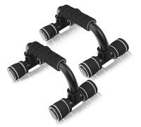 flintronic Soporte para Flexiones, Incline-Press Push up Bars Stand, Skid-Resistant Mango de Espuma para Entrenamiento de Brazos, Pecho Y Hombros Gimnasio Ejercicio de Entrenamiento En Casa - Gris