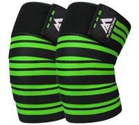 flintronic Vendaje de Rodilla, Rodillera Vendaje para Levantar Peso, Rodillera Gimnasio Powerlifting Levantamiento de Pesas para Entrenamiento con Pesas y Levantamiento de Pesas, Entrenamiento Cruzado