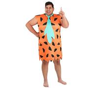 Flintstones Plus Size Adult Fred Flintstone Fancy Dress Costume 4X