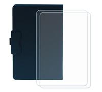 Flip Case para Acer Iconia Tab P10 (10,4") + [2-Pack] Cristal Templado, HD Vidrio Templado Protector Pantalla, Carcasa Cierre Magnético, Función de Soporte Cover, Billetera Funda -XHY- Azul2