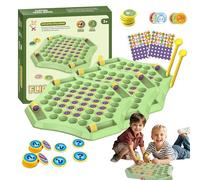 Flip Chess Memory,52pcs Flip Chess Memory Game,Board Games DIY Flips Boards,Fruit Animal Matching Boards,2 Players, Ages 3+ (Mix)